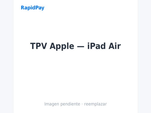 TPV Apple — iPad Air