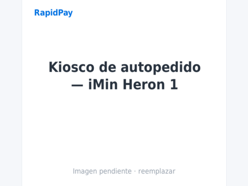 Kiosco de autopedido — iMin Heron 1