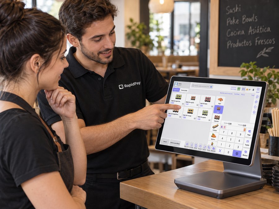 Formación del equipo con el TPV RapidPay